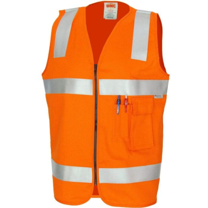 Patron Saint Flame Retardant Safety Vest with 3M F/R Tape Thumbnail