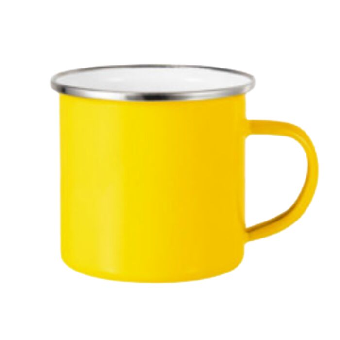 Yellow Enamel Mug Thumbnail
