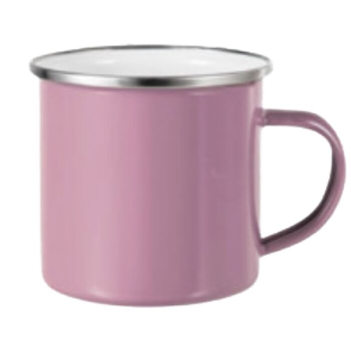 Pink Enamel Mug Thumbnail