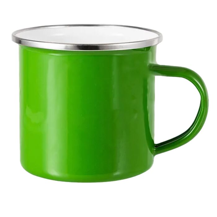 Green Enamel Mug Thumbnail