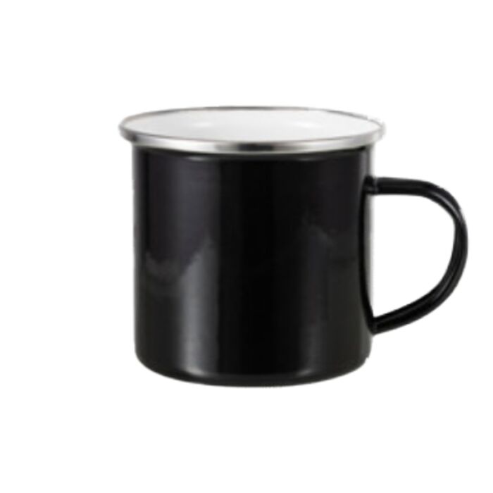 Black Enamel Mug Thumbnail