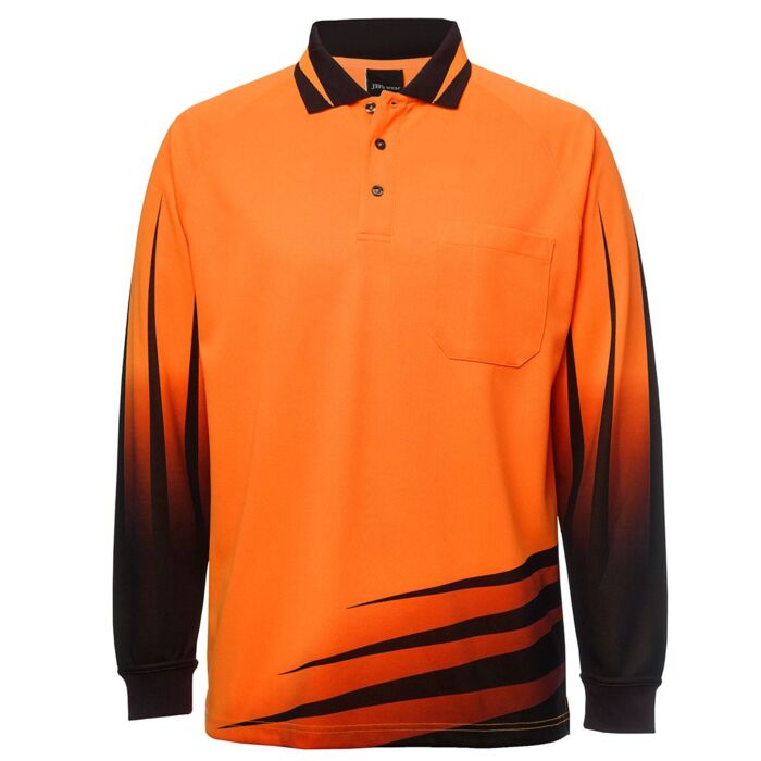 Hi Vis L/S Rippa Sub Polo Thumbnail