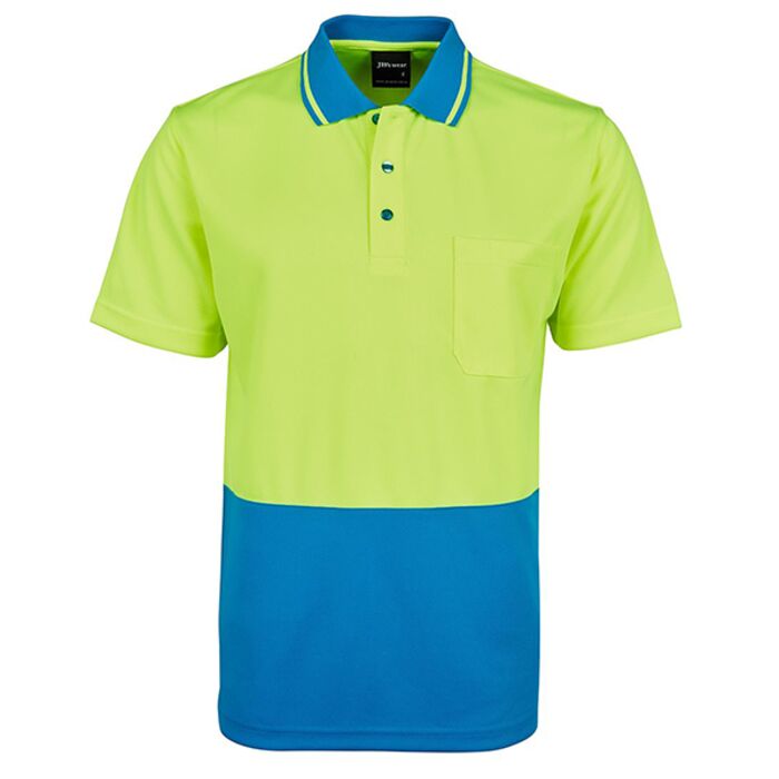 JB's WEAR Hi Vis 4602.1 Non Cuff Trad Polo Thumbnail