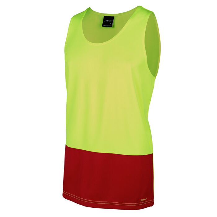 JB's WEAR Hi Vis Traditional Singlet Thumbnail
