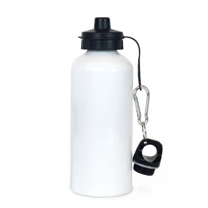 Water Bottle 600ml White Alum Thumbnail