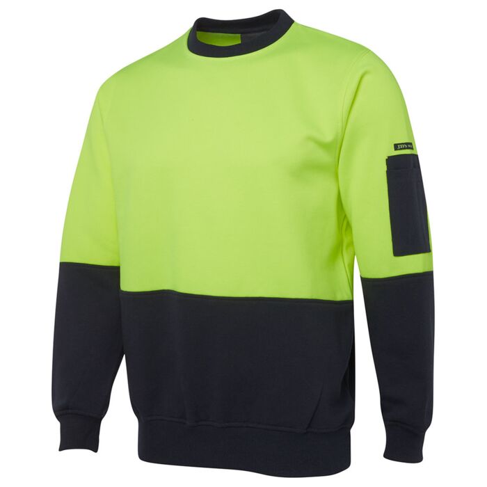 JB's WEAR Hi Vis Fleecy Crew  Thumbnail