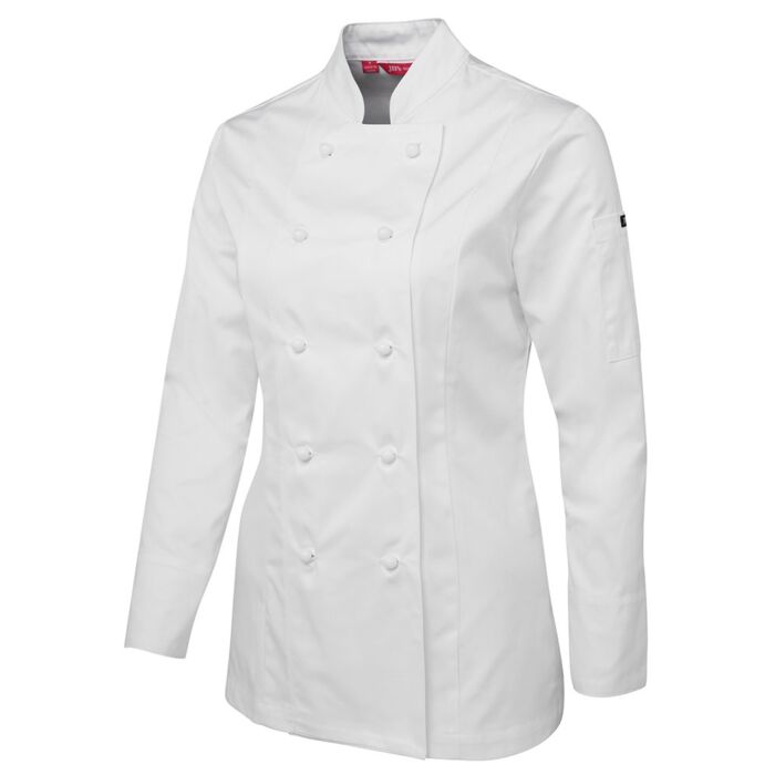 JB's WEAR Ladies L/S Chef's Jacket Thumbnail