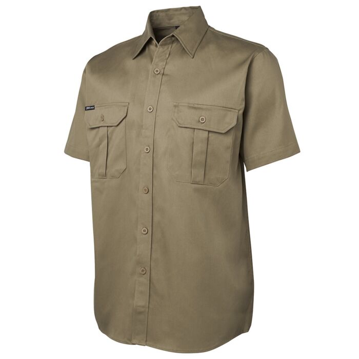 JB's WEAR S/S 190G Work Shirt Navy S Thumbnail