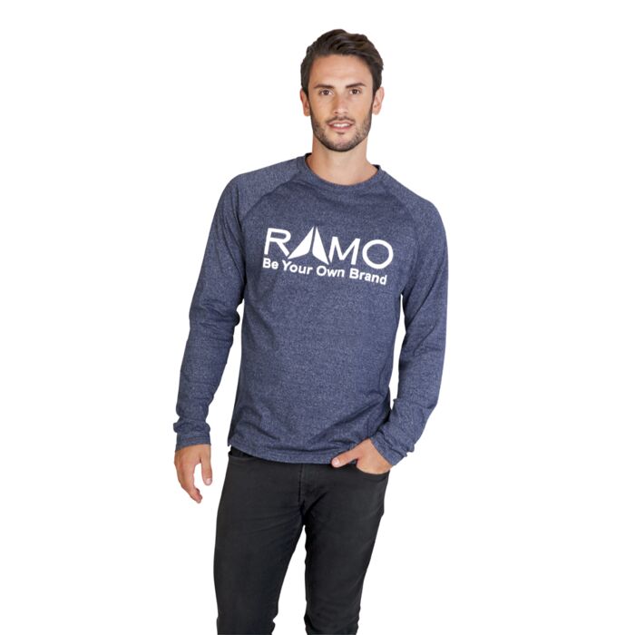 Mens Greatness Heather Long Sleeve Thumbnail