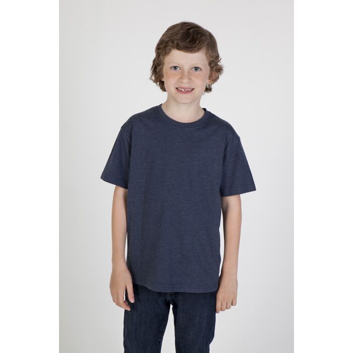 Kids Marl Crew Neck T-shirt Thumbnail