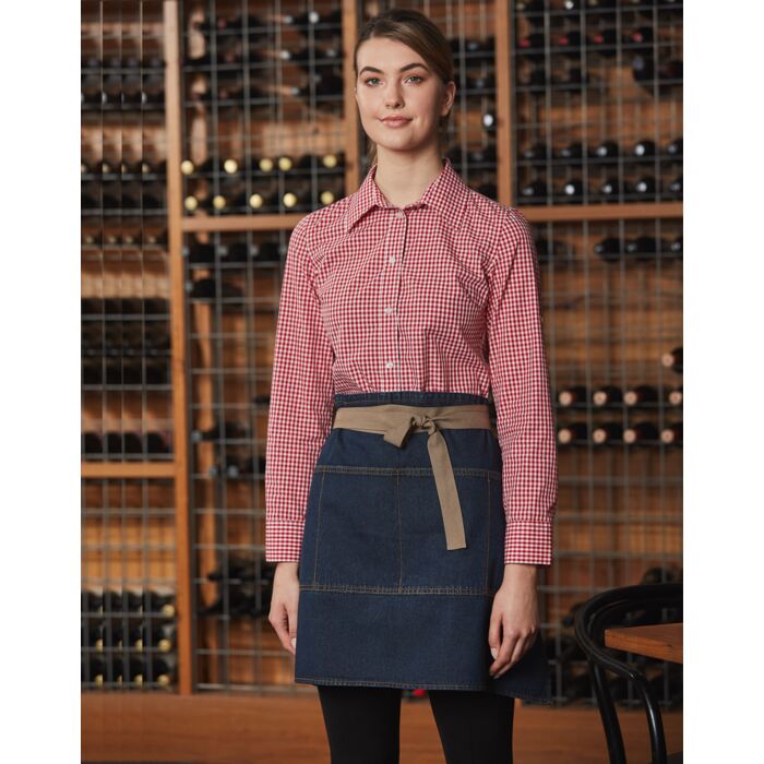 WINNING SPIRIT East Village Half Denim Apron Thumbnail