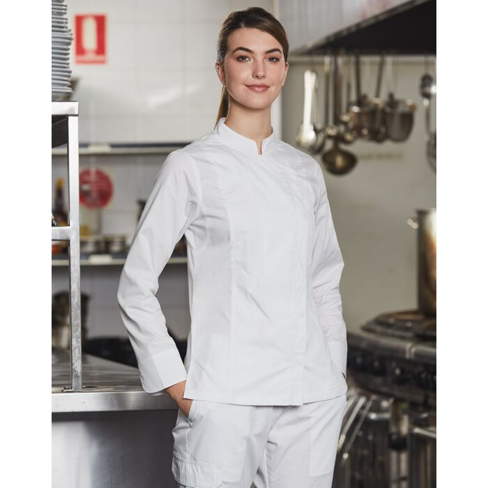 WINNING SPIRIT Ladies Functional Chef Jacket Thumbnail