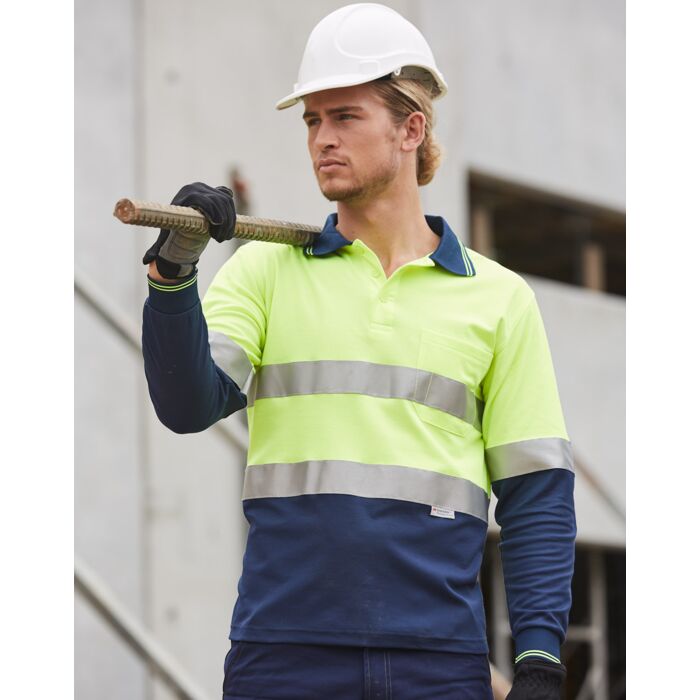 WINNING SPIRIT Long Sleeve Safety Polo Thumbnail