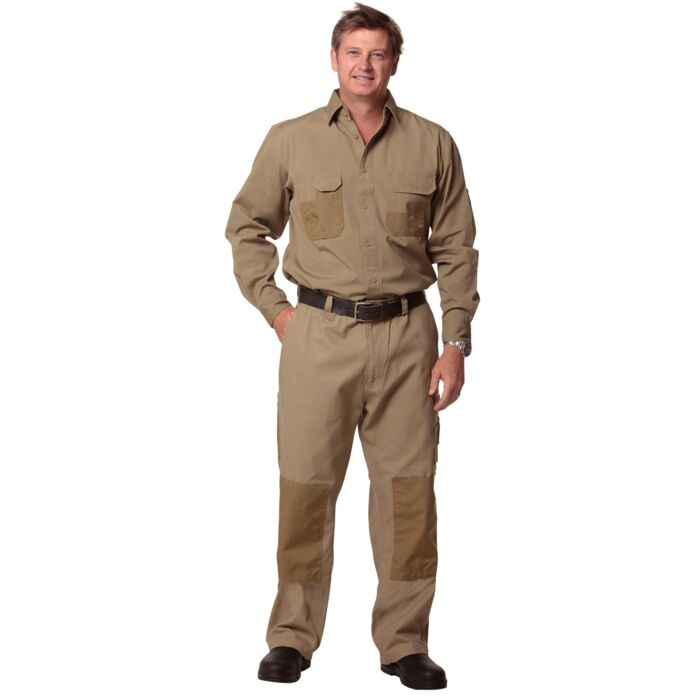 WINNING SPIRIT Durable Long Sleeve Work Shirt Thumbnail