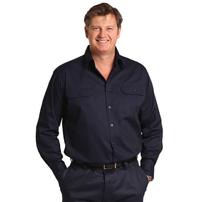 WINNING SPIRIT Cotton Work Shirt Thumbnail