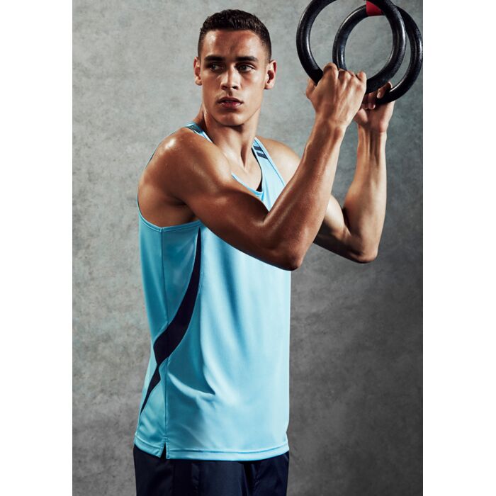 BIZ COLLECTION Mens Flash Singlet Thumbnail