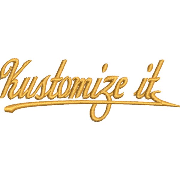 Kustomize it   Embroidery logo Thumbnail