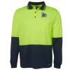 JB's WEAR Hi Vis L/S Trad Polo Thumbnail